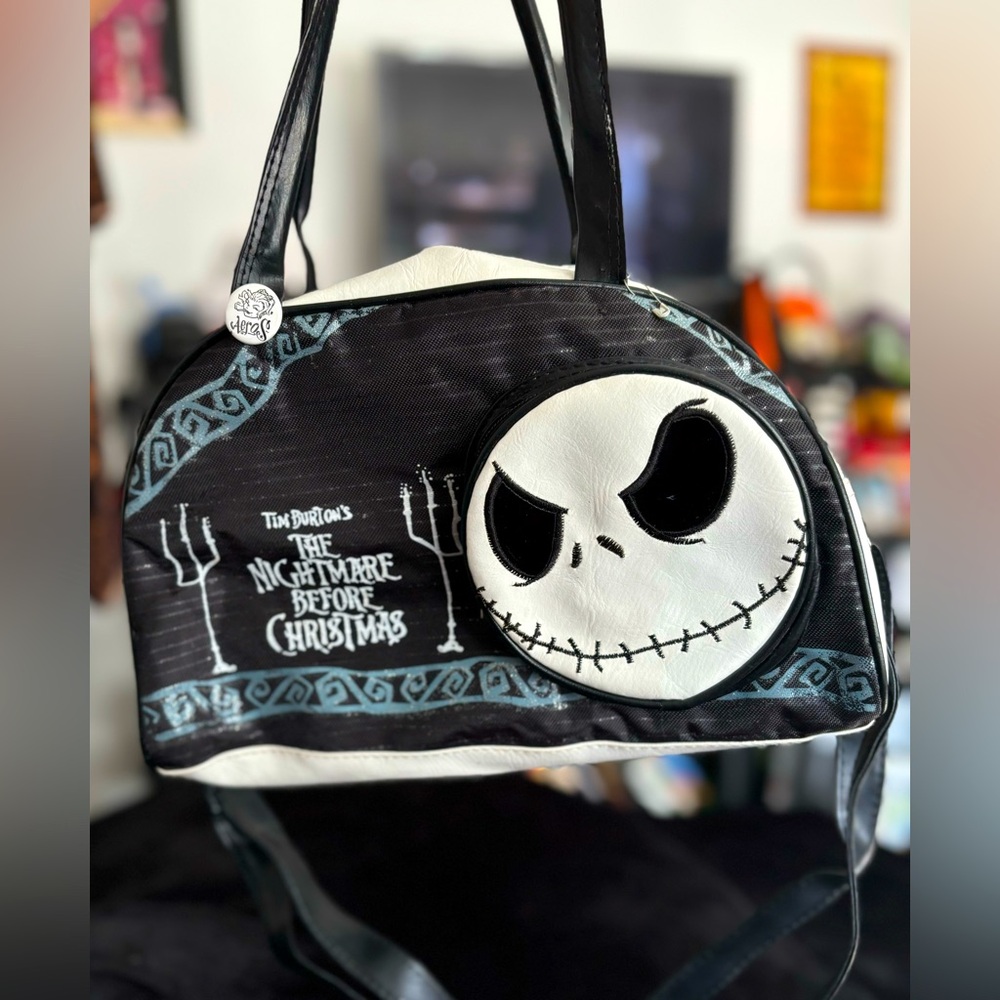 Tim Burton’s Nightmare Before Christmas Vintage Jack face satchel.